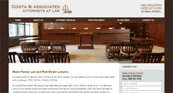 Desktop Screenshot of costalawyers.com